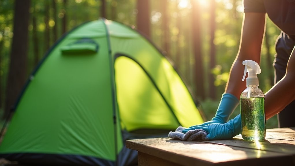 prevent mold in tents