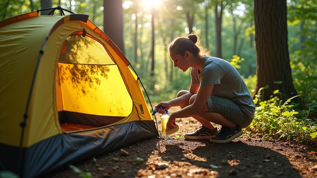 preventing mold on tents