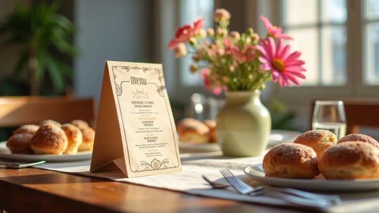 promotional display for tables