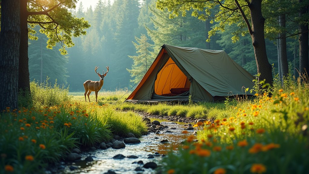 protect wildlife while camping