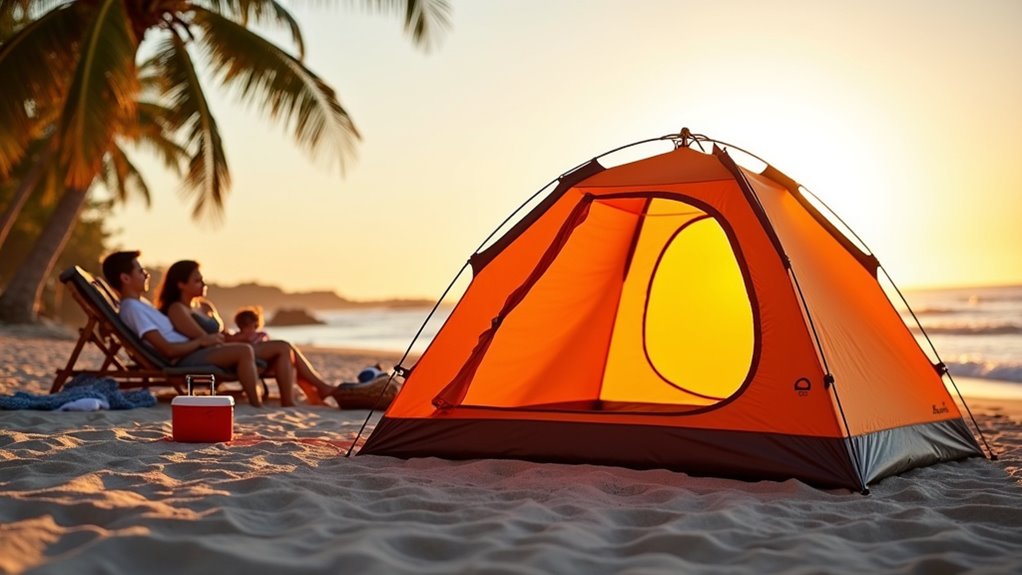 quick setup portable design