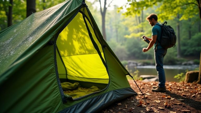 reapply waterproofing tent treatment