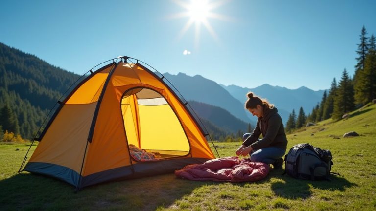 refolding a pop up tent