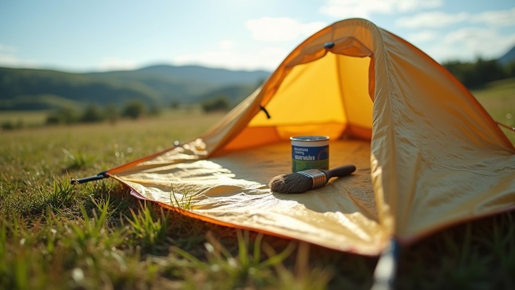 refresh tent s urethane coating