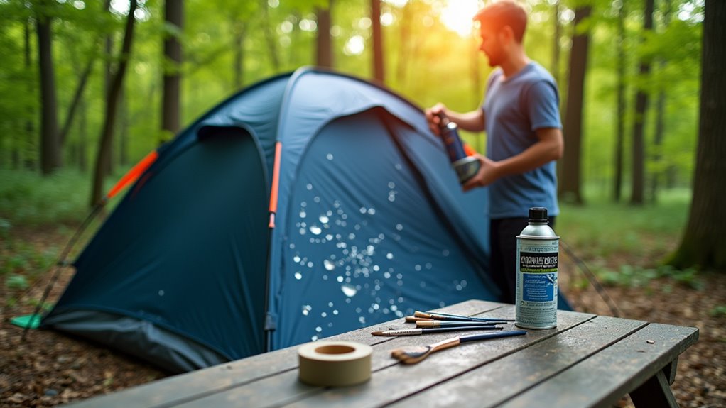 refresh tent waterproofing regularly