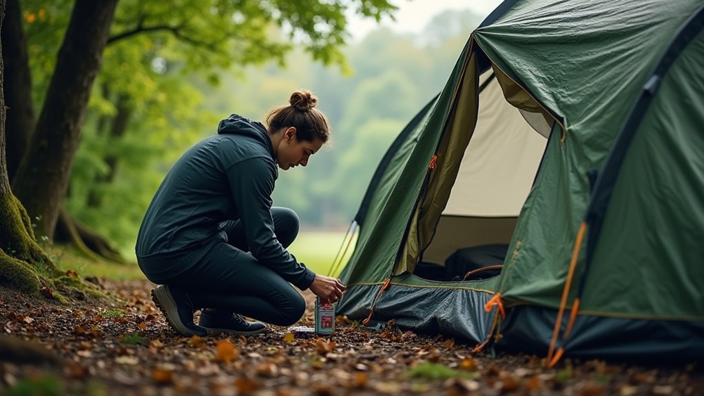regular tent maintenance required
