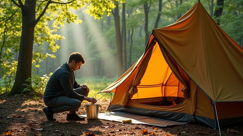 regular waterproofing tent maintenance