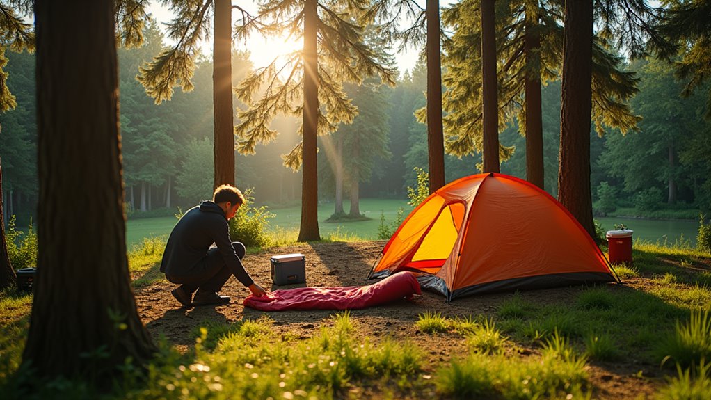 safe and suitable campsite