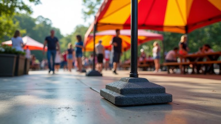 secure canopy tent weights