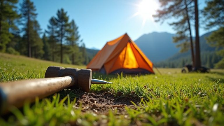secure your tent properly