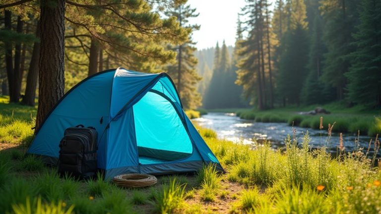 set up your tent