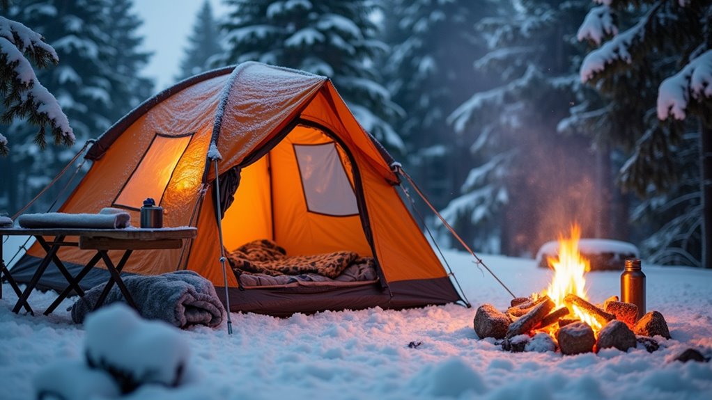 smart heating for camping