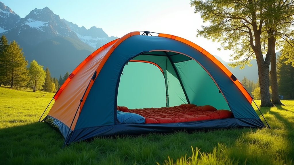 spacious comfortable inflatable tents