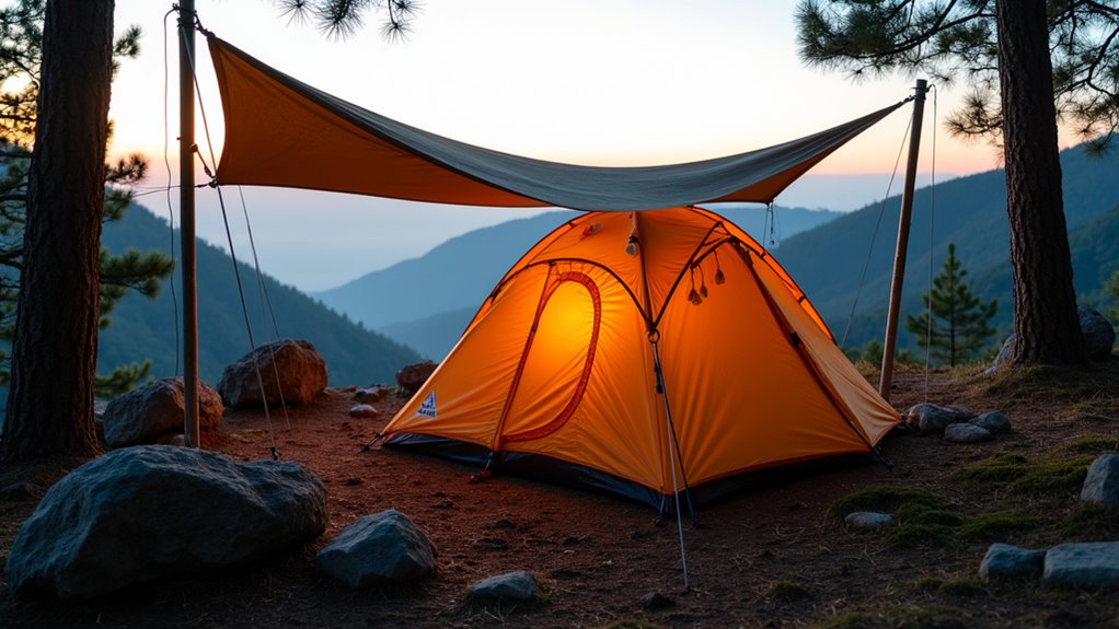 stable tarp anchoring techniques