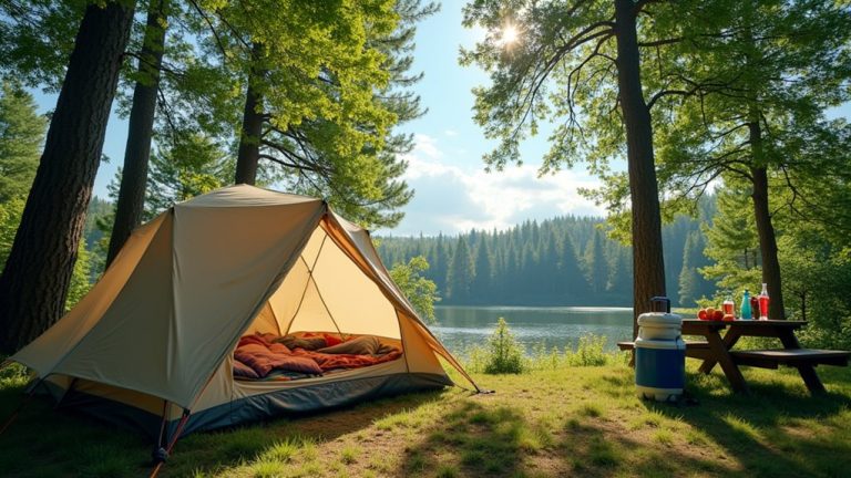 stay cool while camping