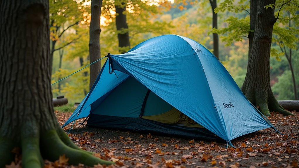 tarp positioning for optimal coverage