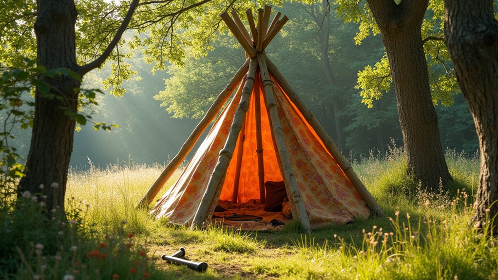 teepee tent stability tips