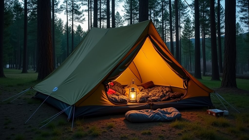 tent cleaning and maintenance