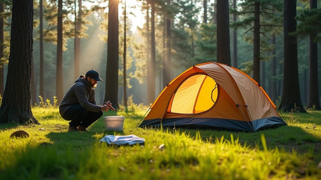 tent cleaning preparation essentials