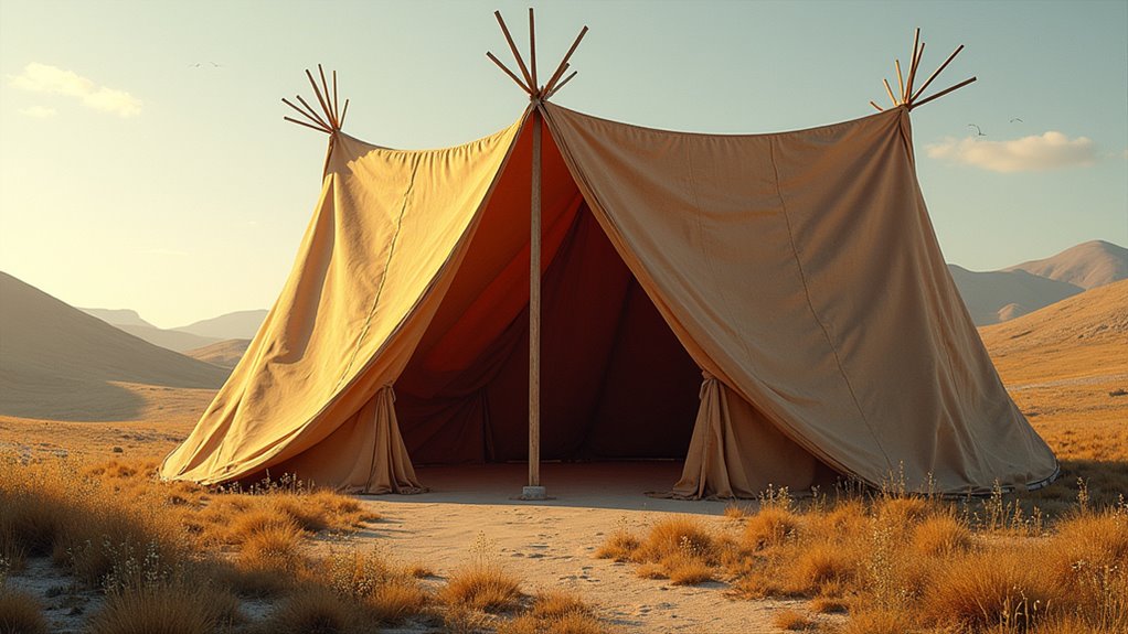 tent dimensions and structure