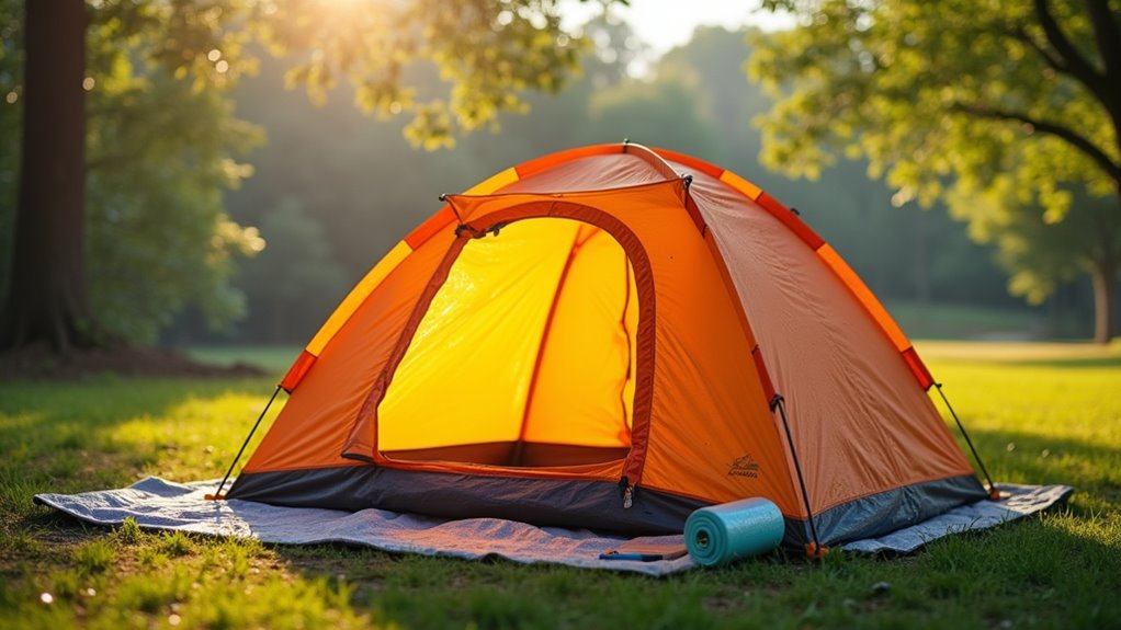 tent drying and storage