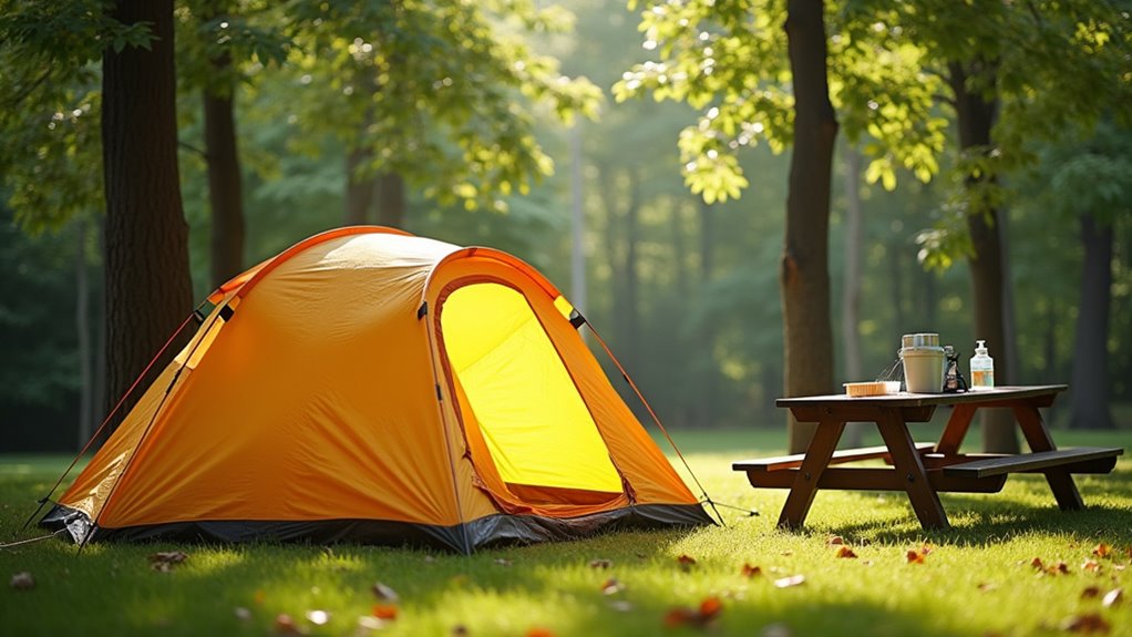tent maintenance and storage