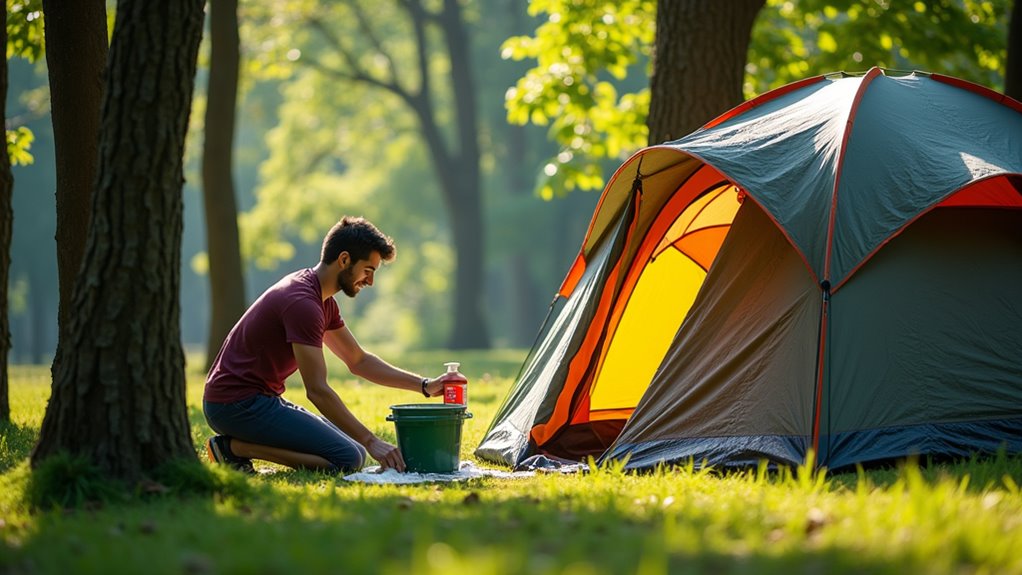 tent maintenance and waterproofing