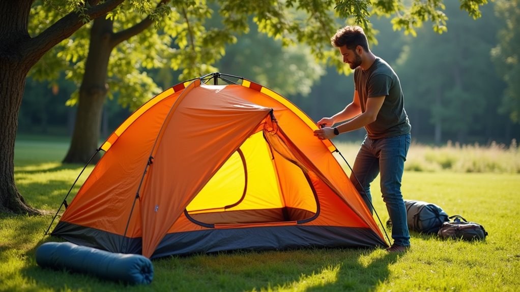 tent maintenance during storage