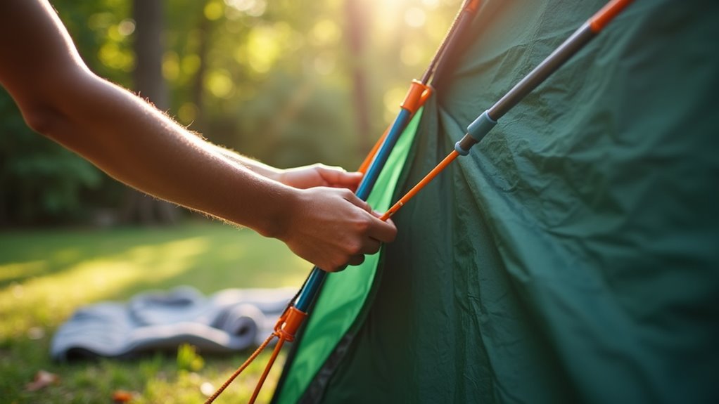 tent pole assembly tips