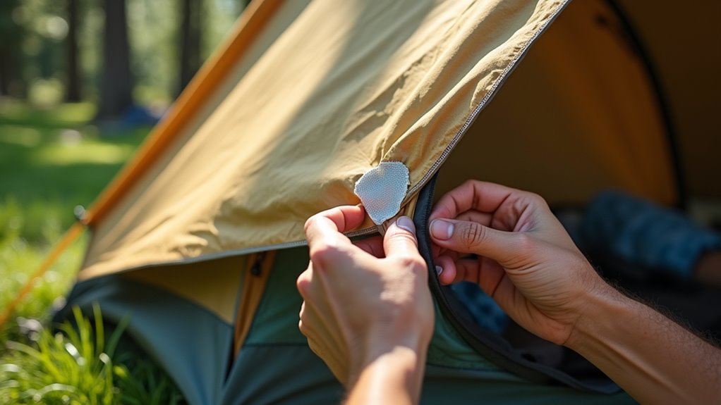 tent pole repair tips