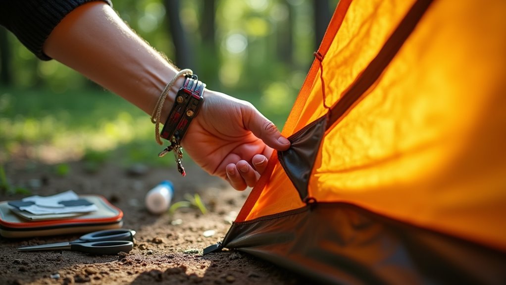 tent repair tips provided