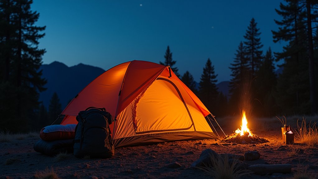tent safety and setup