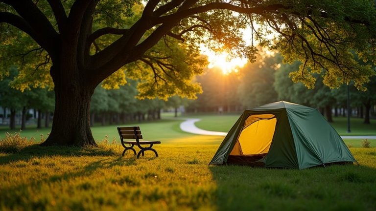 tent setup locations for homeless