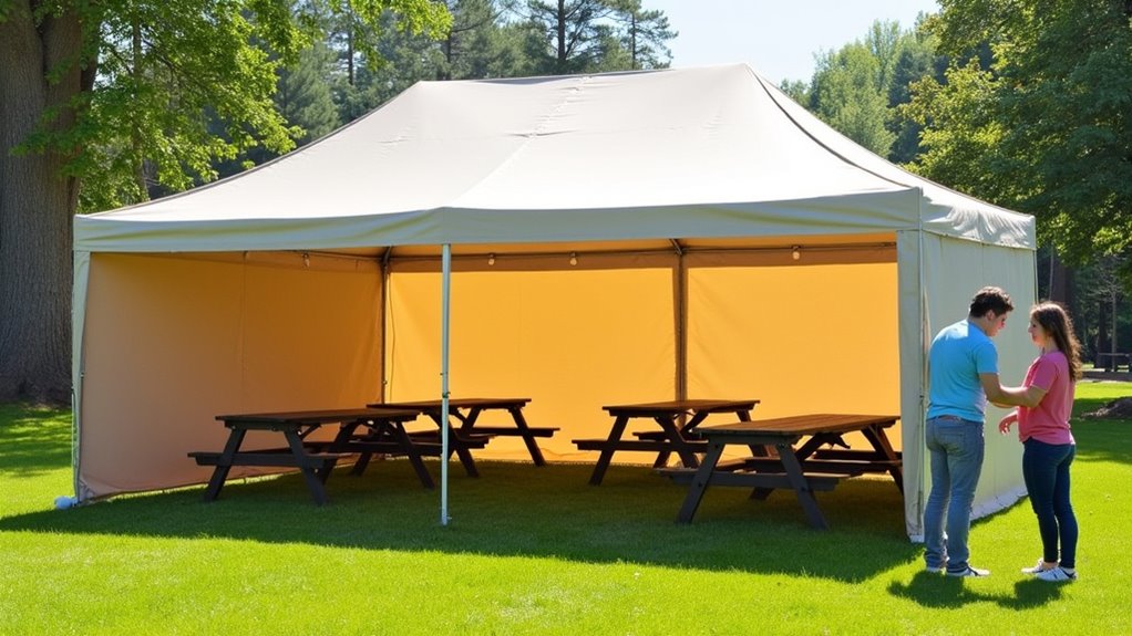 tent setup safety tips