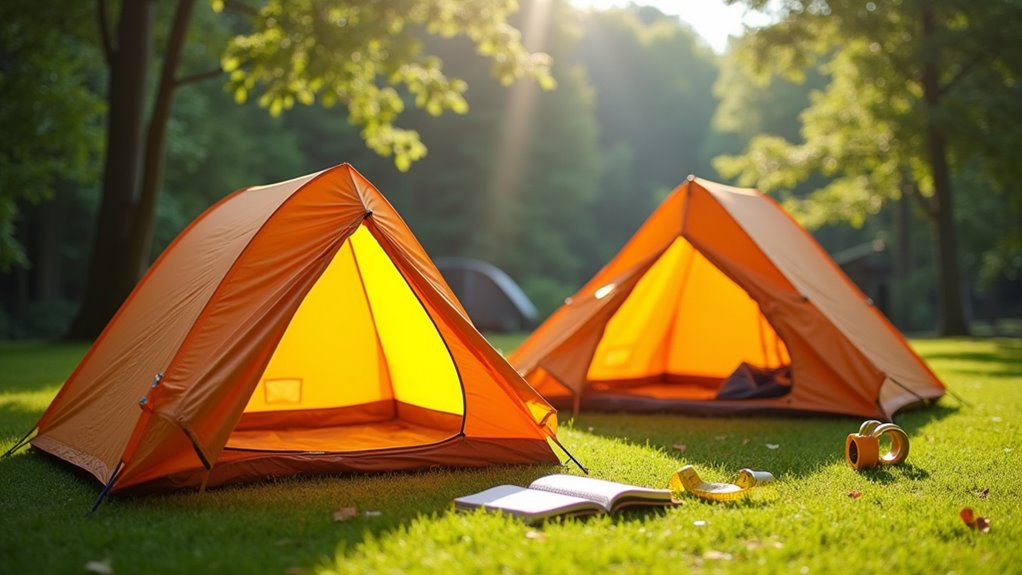 tent shapes and strengths