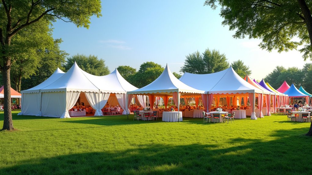 tent sizes and types