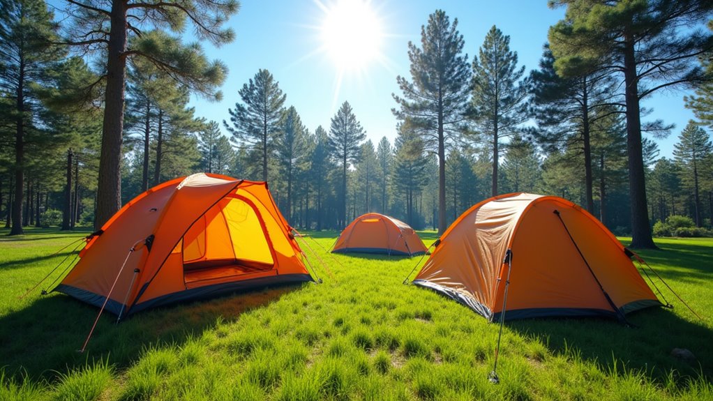 tent surface area calculations