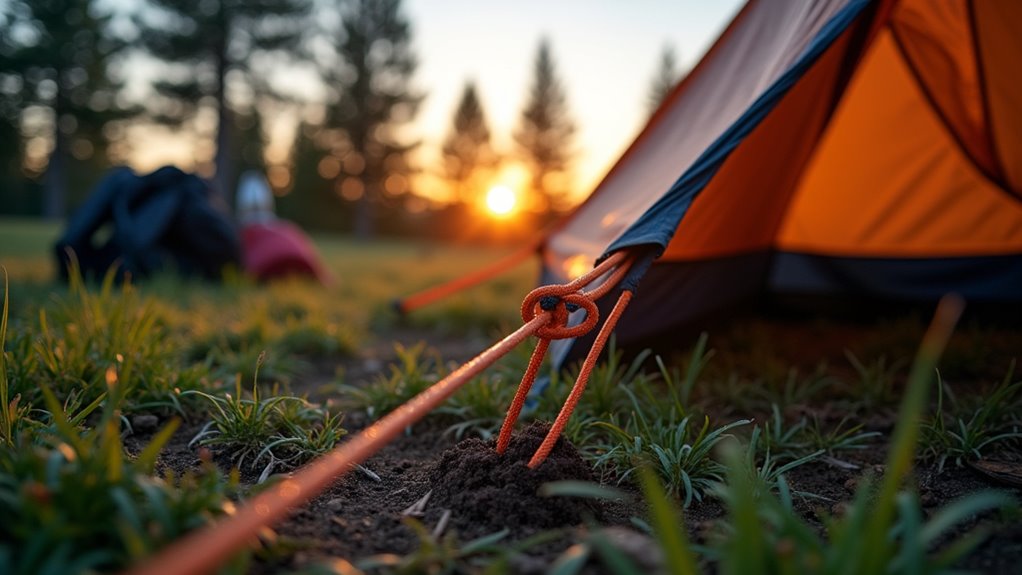 tent tie down maintenance tips