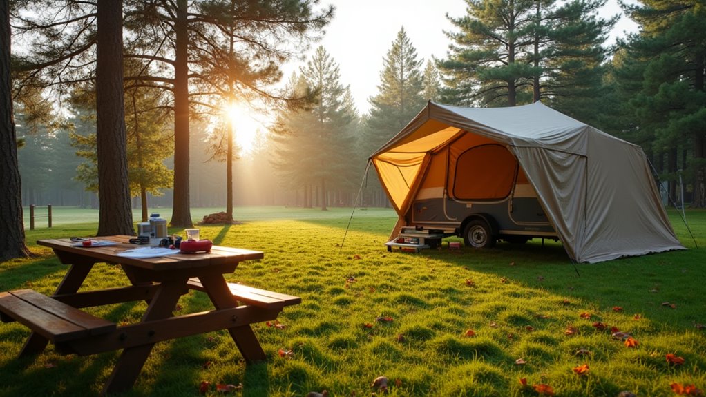 tent trailer preparation checklist