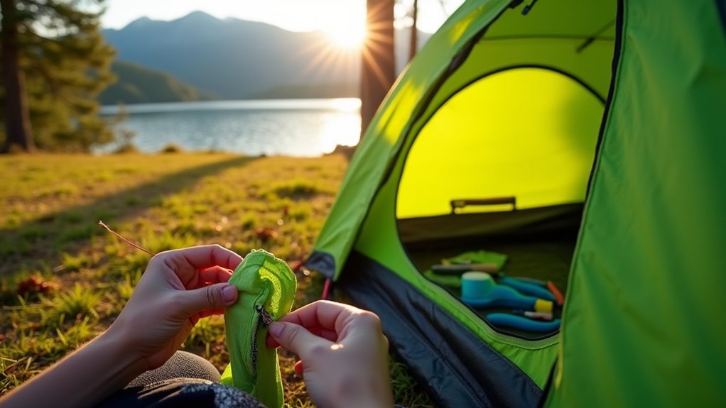 tent zipper maintenance tips