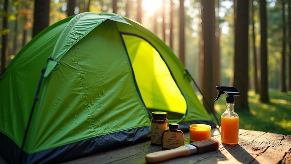 traditional tent waterproofing techniques