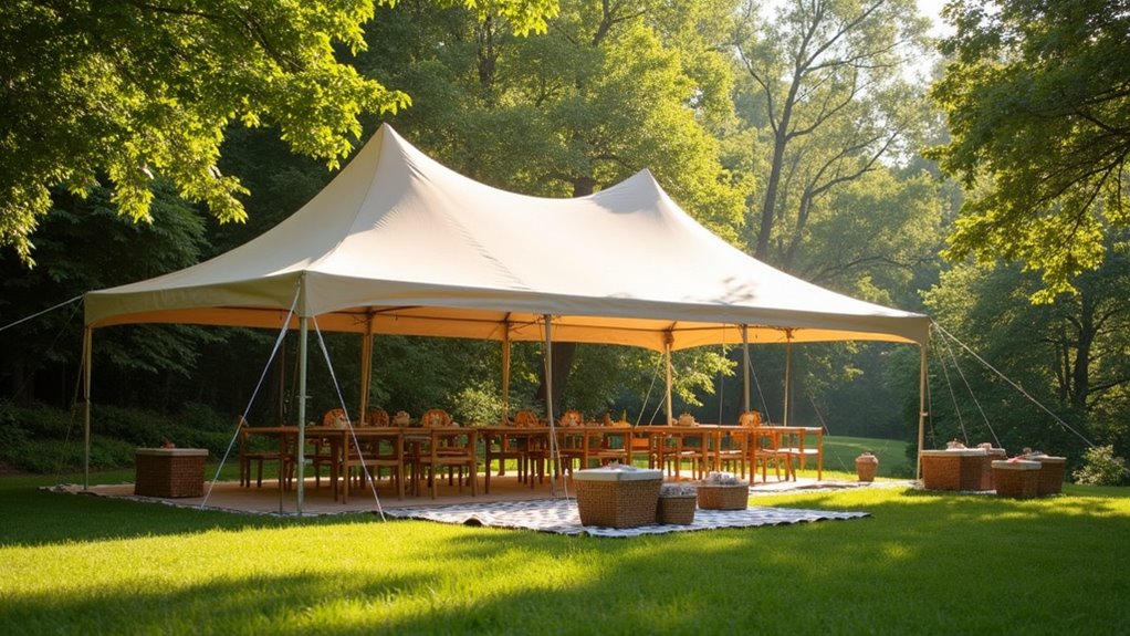 versatile outdoor event shelter