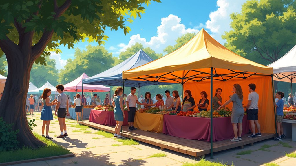 versatile outdoor event tents