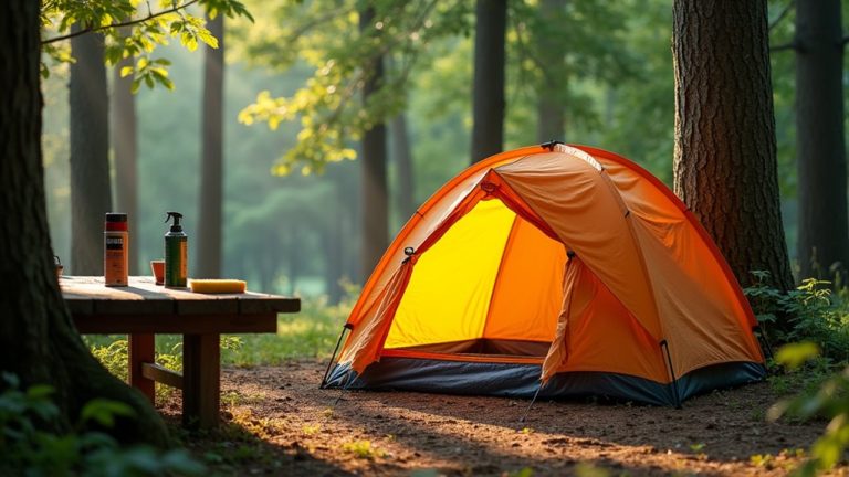 waterproofing your tent effectively