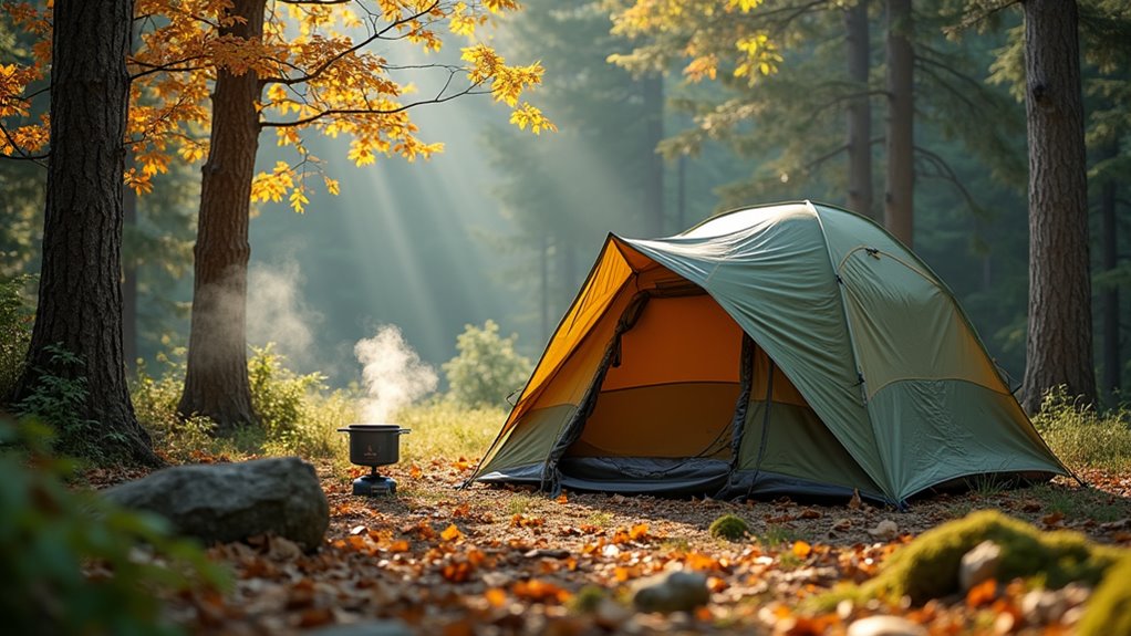 wind protection for tents