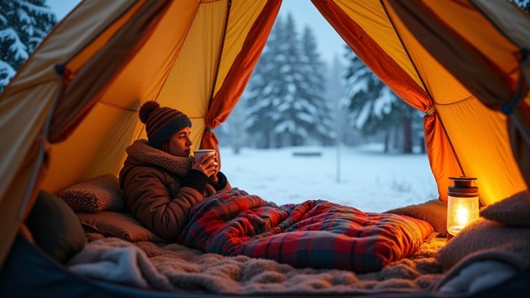 winter tent warmth tips