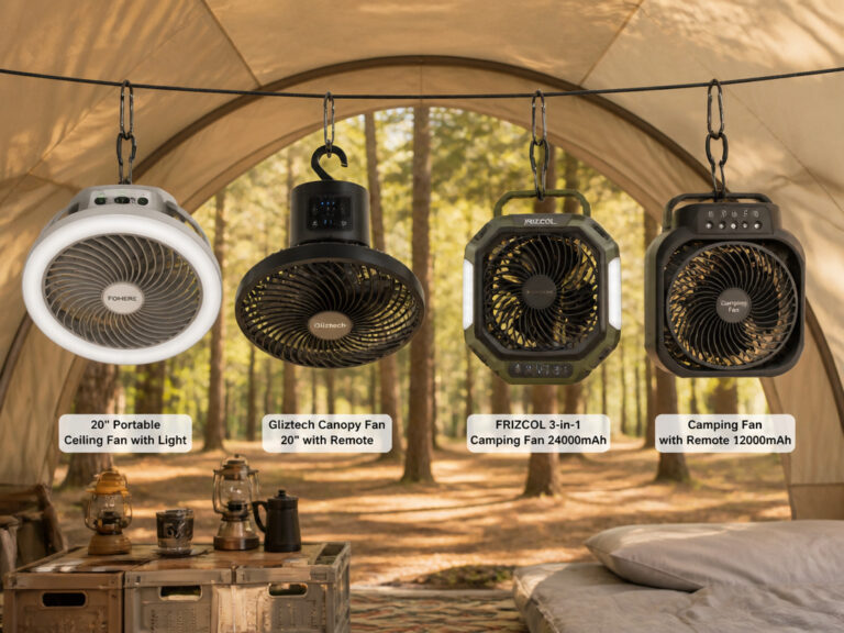 9 Best Tent Fans for Camping 2026