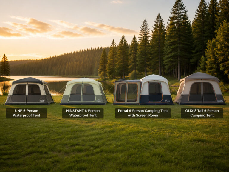 6 Best Waterproof Tents for 6 People 2026