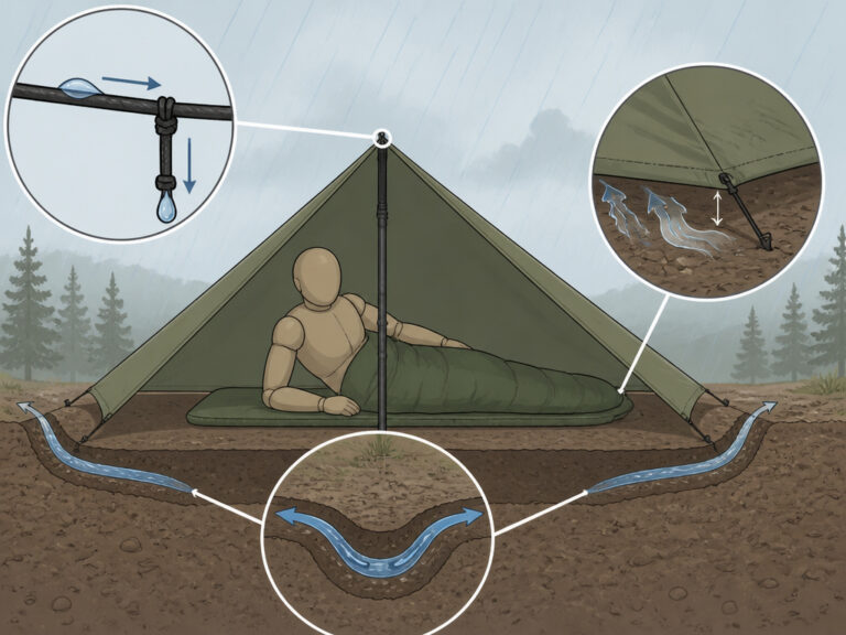 How to Make a Homemade Tent That Actually Keeps You Dry