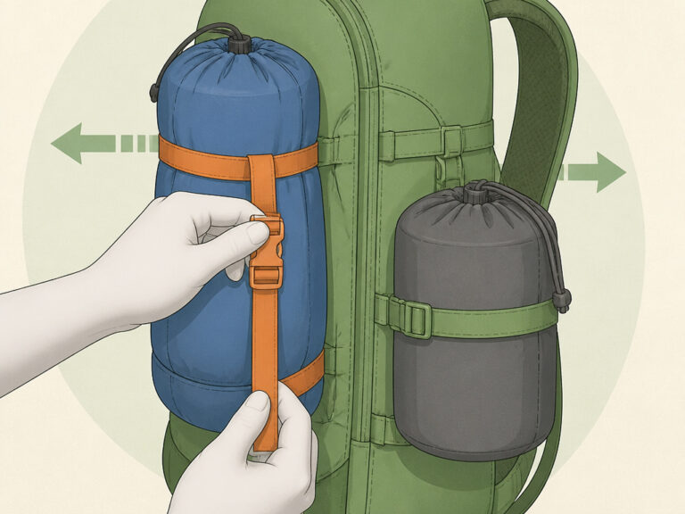 How To Attach Tent To Backpack & Avoid Loosening Straps Mistake